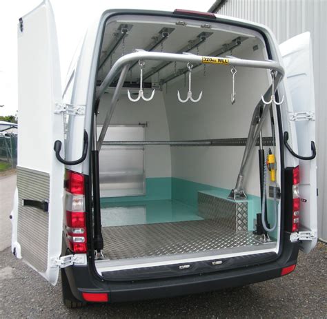 Butchers Van Meat Hoist & Rail System - Electric & Lightweight Aluminium