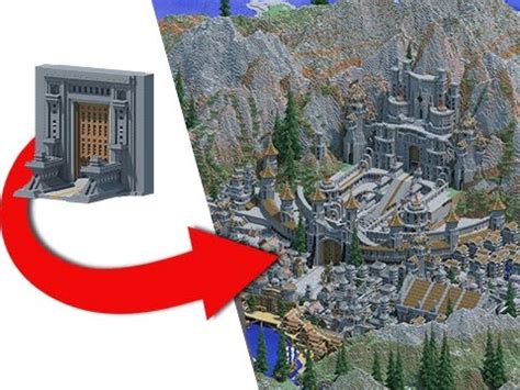 Transforming My First Ever Minecraft Project - EPIC Build! - YouTube