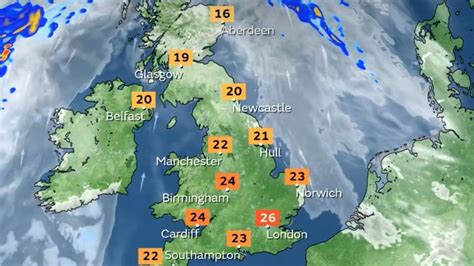 UK weather: Summer-like blast that could see highs of 27C to continue into next week | UK News ...