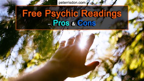 Free Psychic Readings - Pros And Cons | Peter Risdon