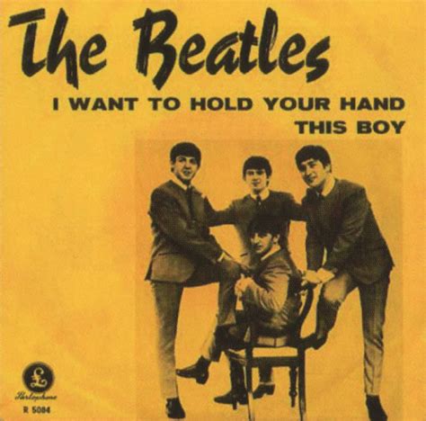 I Want To Hold Your Hand single artwork – Sweden – The Beatles Bible