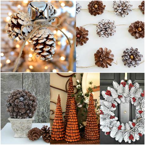 20 of the Most Gorgeous Pine Cone Crafts to Make this Christmas