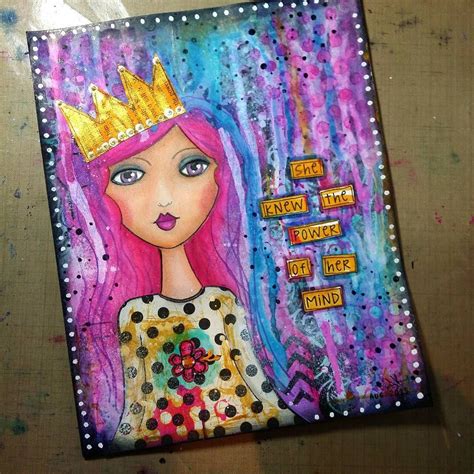 Mixed Media Faces, Mixed Media Art, Altered Canvas, Altered Art, Art Journal Pages, Art ...