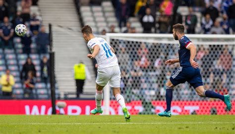 Patrik Schick scores incredible goal from 50 yards out as Scotland are beaten by Czech Republic ...