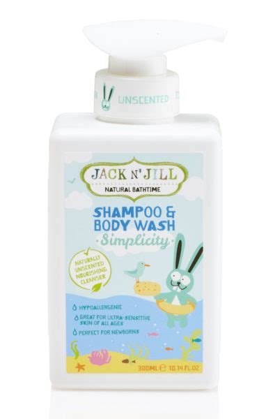 Jack n’ Jill Shampoo & Body Wash 300ml – Simplicity | Sustainababy