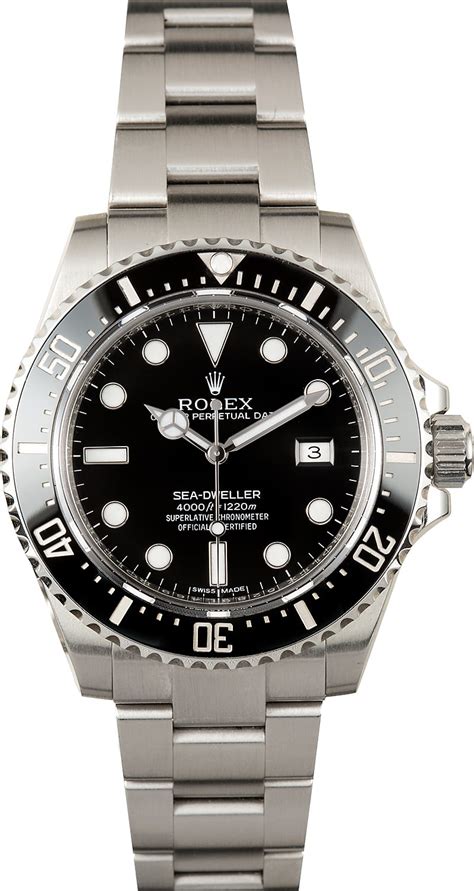 Buy Used Rolex Sea-Dweller 116600 | Bob's Watches - Sku: 117641