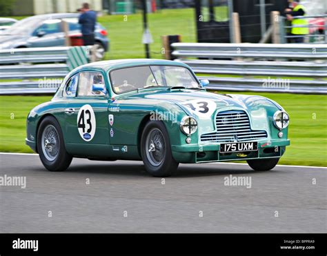 Aston Martin DB2 Sports Racing Car in Trophy Race at Oulton Park Motor ...