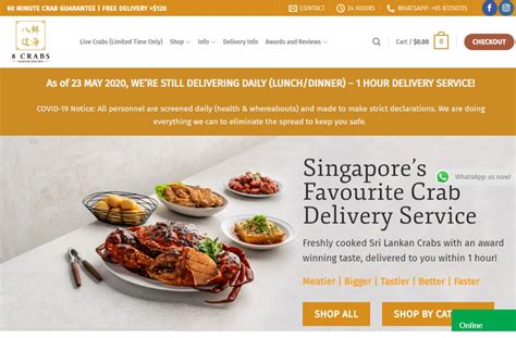 [SG EATS] 8 Crabs – Crabs & Zi Char Delivery Service in Singapore ...