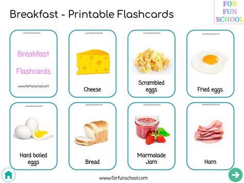 English breakfast Flashcards