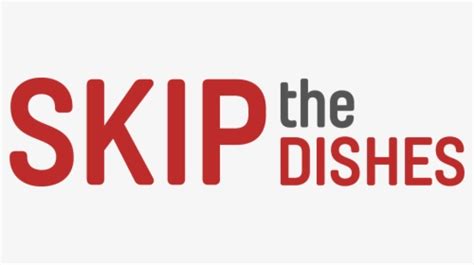 Skip The Dishes Logo Vector, HD Png Download - kindpng