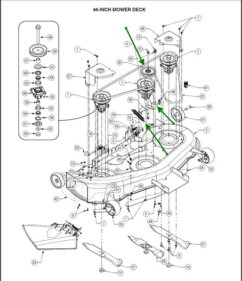 Cub Cadet 2185 Deck Belt Diagram - Wiring Diagram Pictures