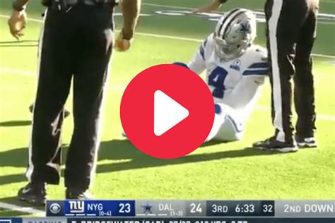 Dak Prescott Ankle Injury: Gruesome Injury Video + Update | Fanbuzz