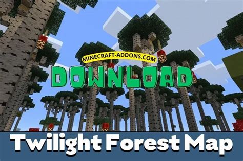 Twilight Forest Map for Minecraft 1.20.2/1.20.1/1.20/1.19.2/1.19.1/1.19/1.18/1.17.1/Forge/Fabric ...