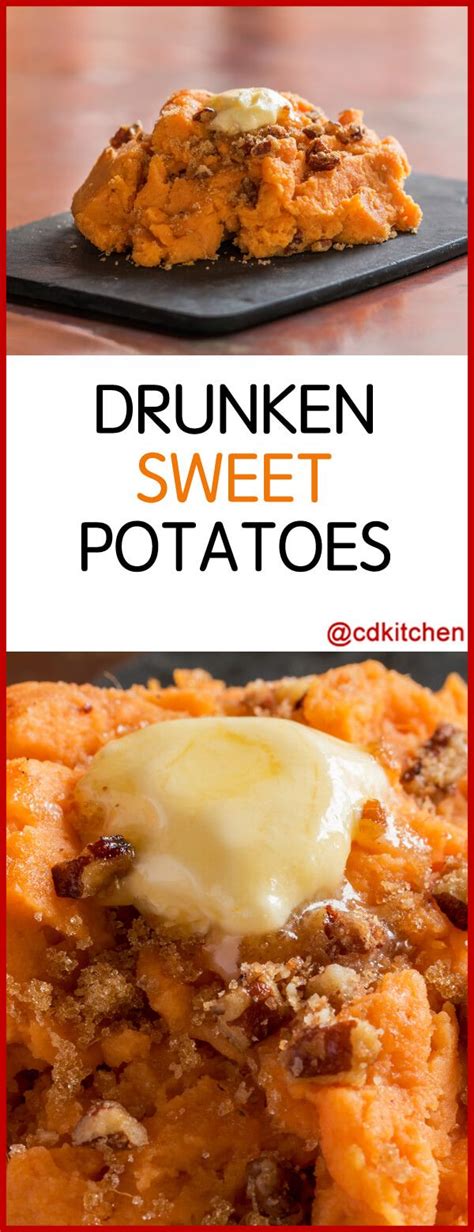 Drunken Sweet Potatoes - A splash of Jack Daniel's is all this recipe needs to give it th ...