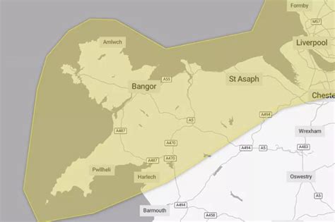 North Wales under four weather warnings after fresh alert issued by Met ...