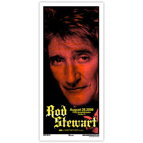 Rod Stewart Poster – Enemy Ink