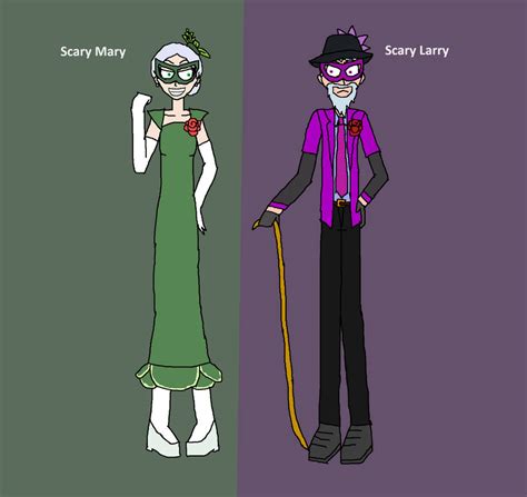 Scary Larry And Scary Larry (Break in) by Deltaheartsstuff on DeviantArt