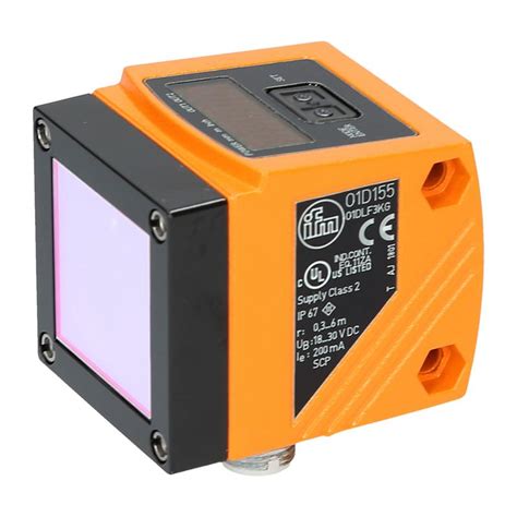 Laser distance sensor ifm efector O1D155 - O1DLF3KG | Automation24