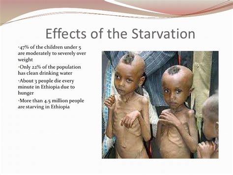 Starvation in ethiopia