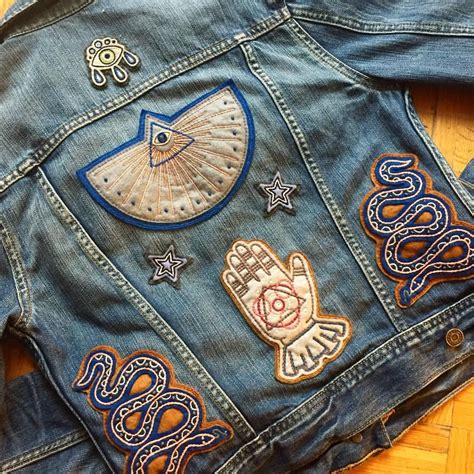 I added a few more patches to my jacket last night- I think it's done ...