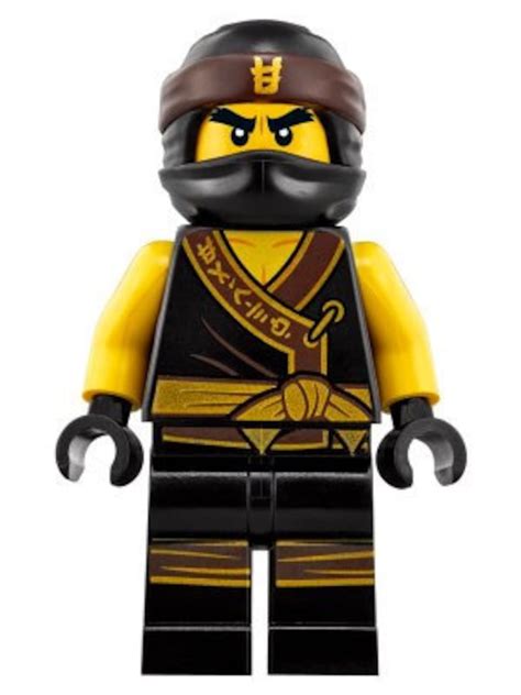 Lego MINIFIGURE Ninjago Cole the LEGO Ninjago Movie - Etsy