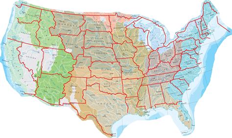 I tried to make the borders of (mainland) US states a little more ...