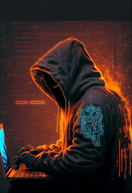 Premium Photo | A poster for the movie the hacker is shown with a red background.