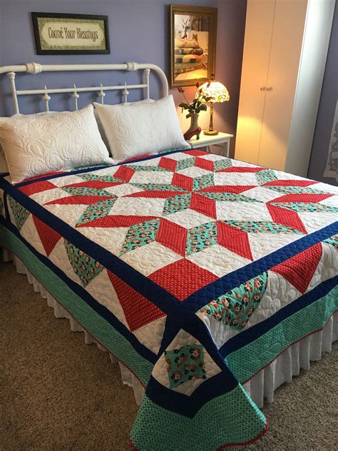 Carpenter Star Quilt Pattern PDF - Etsy | Star quilt patterns, Patchwork quilt patterns, Quilts