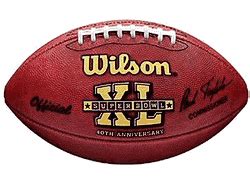 Super Bowl 48 XLVIII Wilson Official NFL Authentic Game Football Denver ...