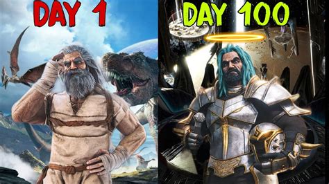 100 Day On The Island | Ark Survival Evolved | Day 11 - End !! - YouTube