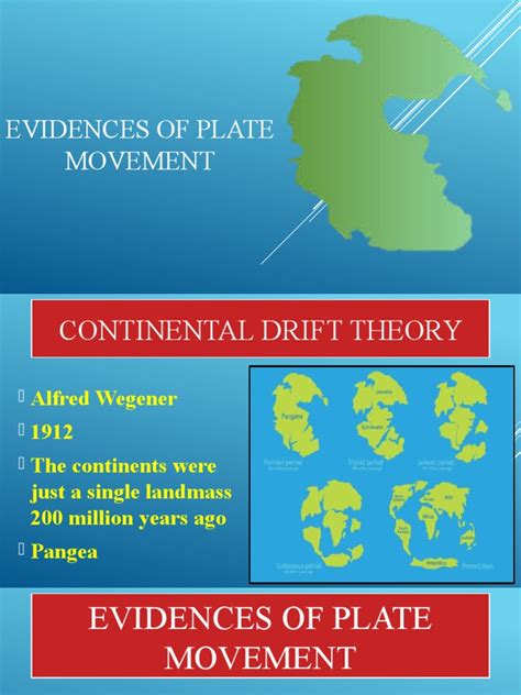 Evidences of Plate Movement | PDF