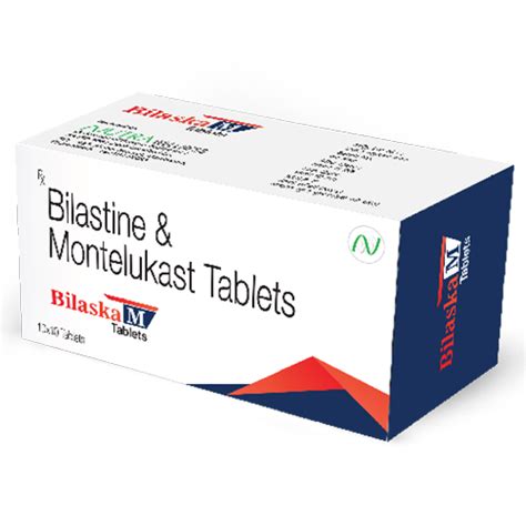 Bilastine 20 mg & Montelukast 10 mg Tablet | Nutra Respiro