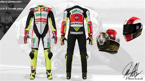 Marco Simoncelli 2008 Suit & Helmet – GPB-Mods.com