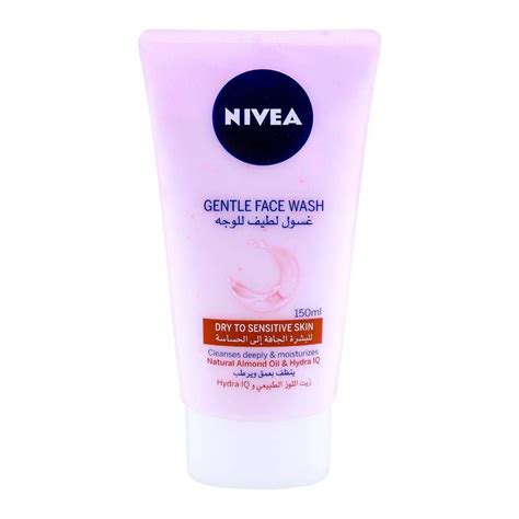 Buy Nivea Gentle Face Wash, Dry To Sensitive Skin, 150ml Online at Best Price in Pakistan ...