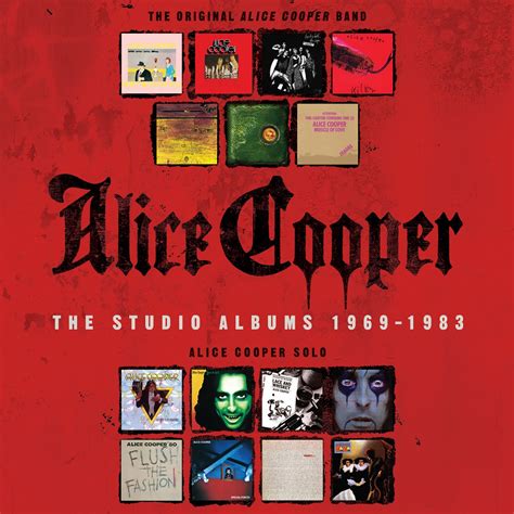 VintageRock.com News: Alice Cooper 'The Studio Albums 1969-1983' Box Set Ready For Summer Release