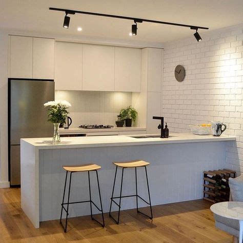 34+ Ideas Track Lighting Apartment Ceilings For 2019 in 2020 | Interior design kitchen, Track ...