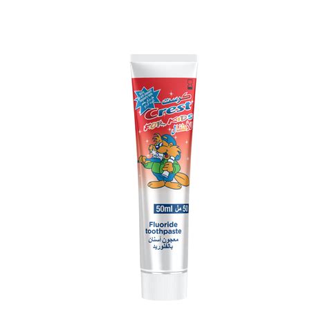 Crest For Kids Fluoride Toothpaste 50ml - Makkah Pharmacy