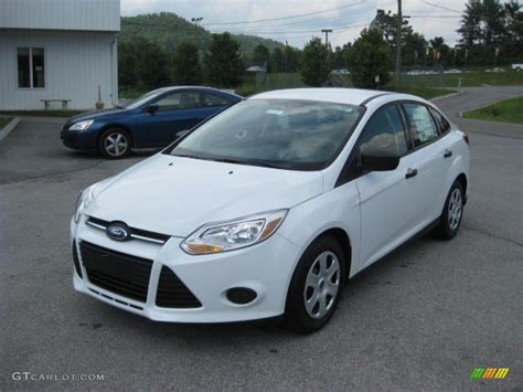 Oxford White 2012 Ford Focus S Sedan Exterior Photo #52920318 | GTCarLot.com