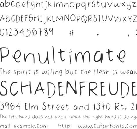 Normal Handwriting Font : Download Free for Desktop & Webfont