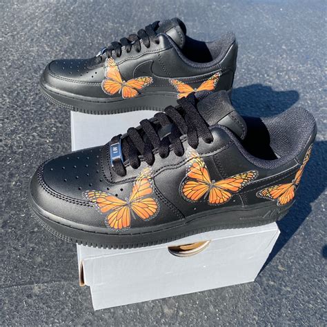 Custom Nike Air Force 1 Monarch ButterFLY – BlvdCustom