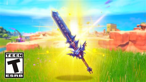 New Mythic Sword in Fortnite - YouTube