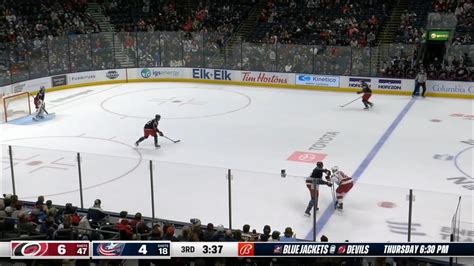 CBJ falling apart completely vs CAR : r/hockey