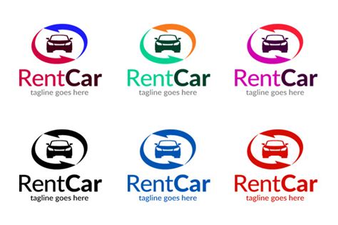 Rent Car Logo Template | Creative Daddy