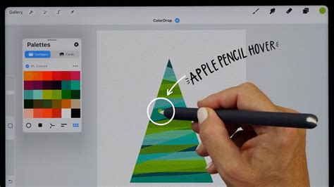 NEW Apple Pencil Hover Feature: Procreate 5.3 Sneak Preview! | Apple pencil, Ipad lettering ...