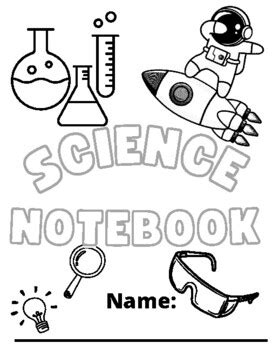 Science Notebook Cover by Everything is Fine | TPT