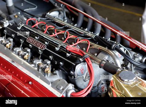 Maserati engine hi-res stock photography and images - Alamy