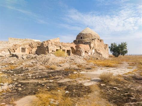 Kirkuk Citadel on a Hill Above the City Center Stock Photo - Image of ...