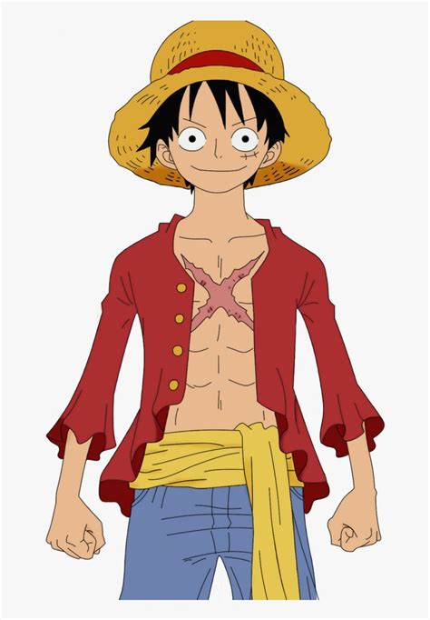 One Piece Whole Body Luffy - One Piece Luffy Png, Transparent Png , Transparent Png Image ...