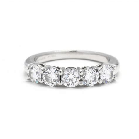 Platinum and Diamond Wedding Band, Tiffany & Co. (Lot 61 - The Signature Winter AuctionDec 4 ...