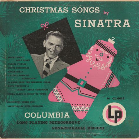 Frank Sinatra - Christmas Songs By Sinatra (1949, Gingerbread Man cover, Vinyl) | Discogs